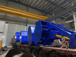 RCSG16 Tons Bulk Cargo for ship crane with high quality and kick plates 