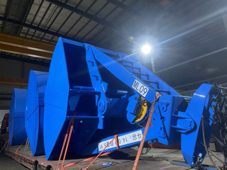 FSG Mech 4 Ropes Bulk Cargo double shell Grab for bulk 